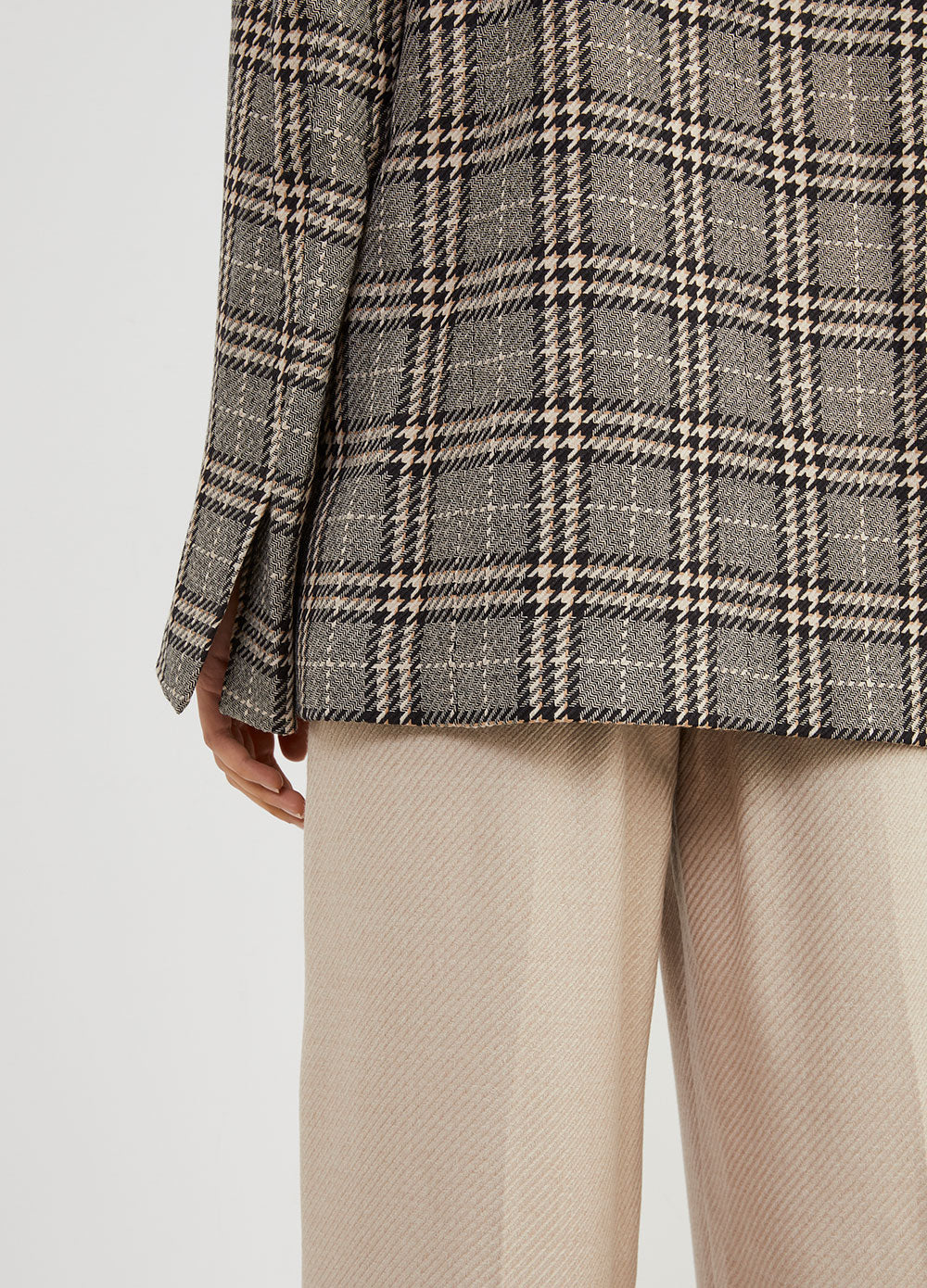 Wide Lapel Blazer