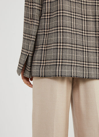 Wide Lapel Blazer
