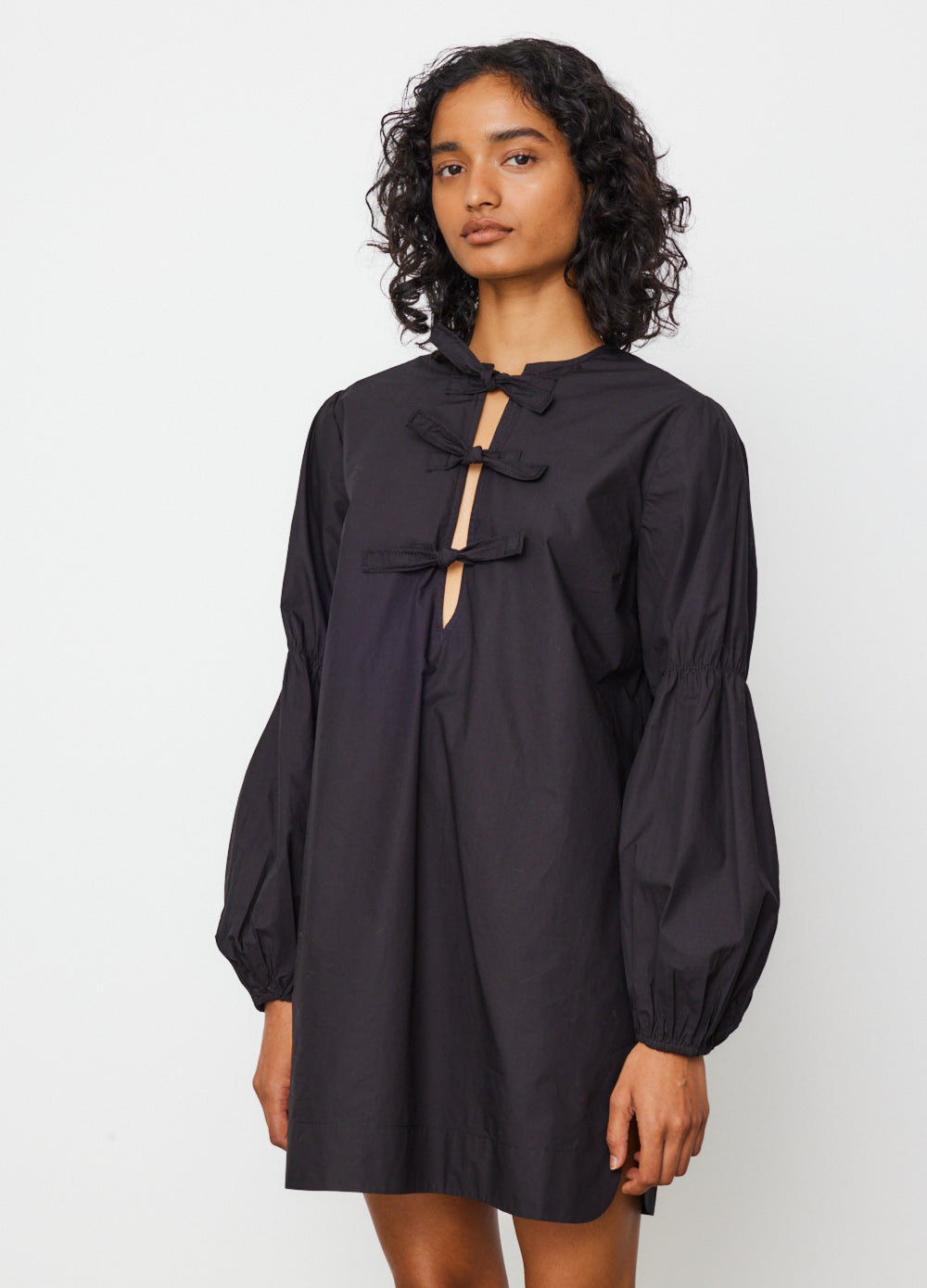 Tie String Mini Dress