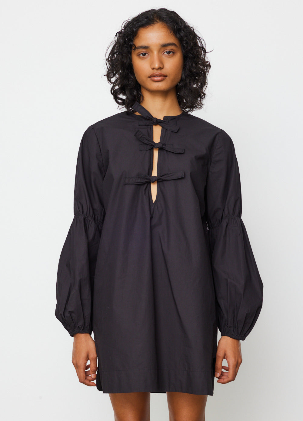 Tie String Mini Dress