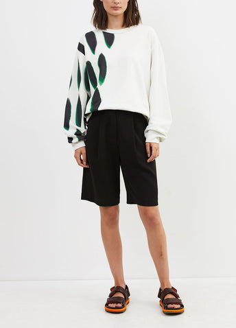 Hextor Printed Oversized Sweatshirt