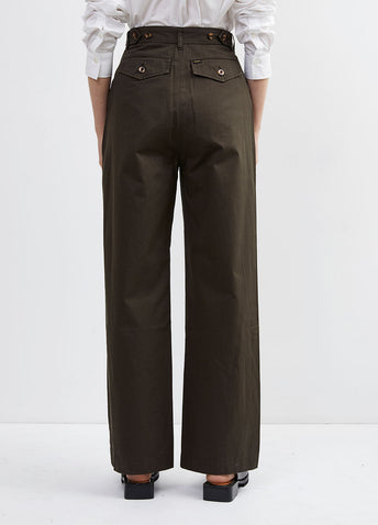 Pleated Pant