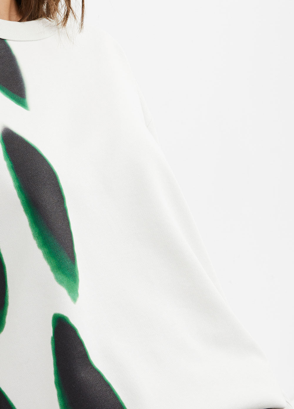 Hextor Printed Oversized Sweatshirt