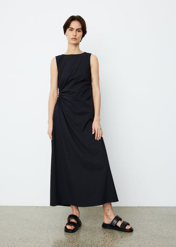 Cos gathered online sleeveless dress