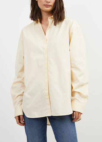Oversized Poplin Shirt