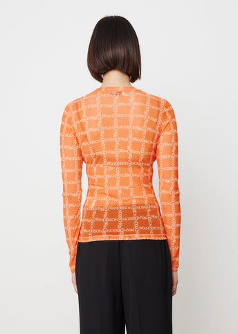 Printed Underpinning Top