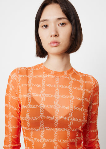 Printed Underpinning Top