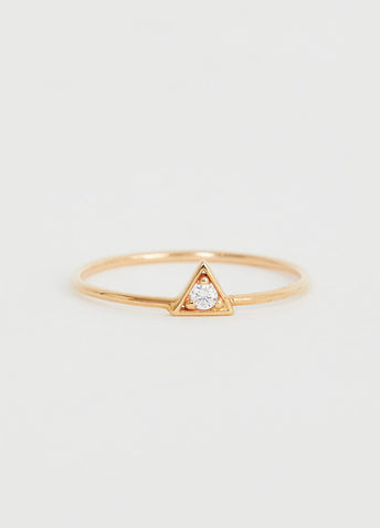 Deco Diamond Ring