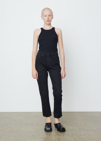 Nina High-Rise Ankle Cigarette Jeans