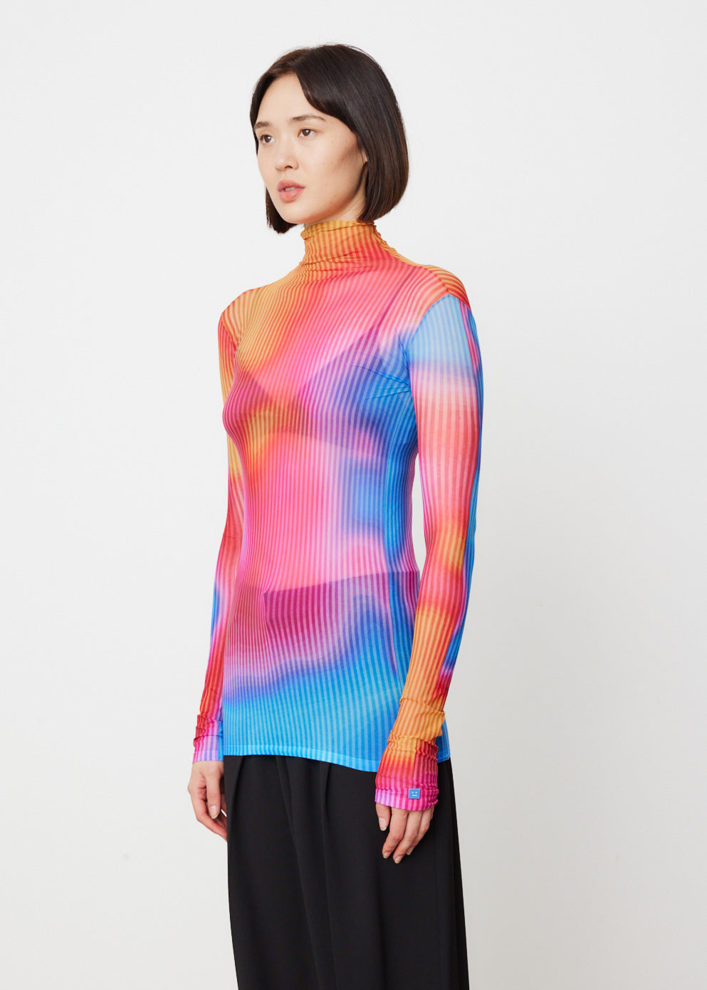Denise Body Heat Roll Neck Knit