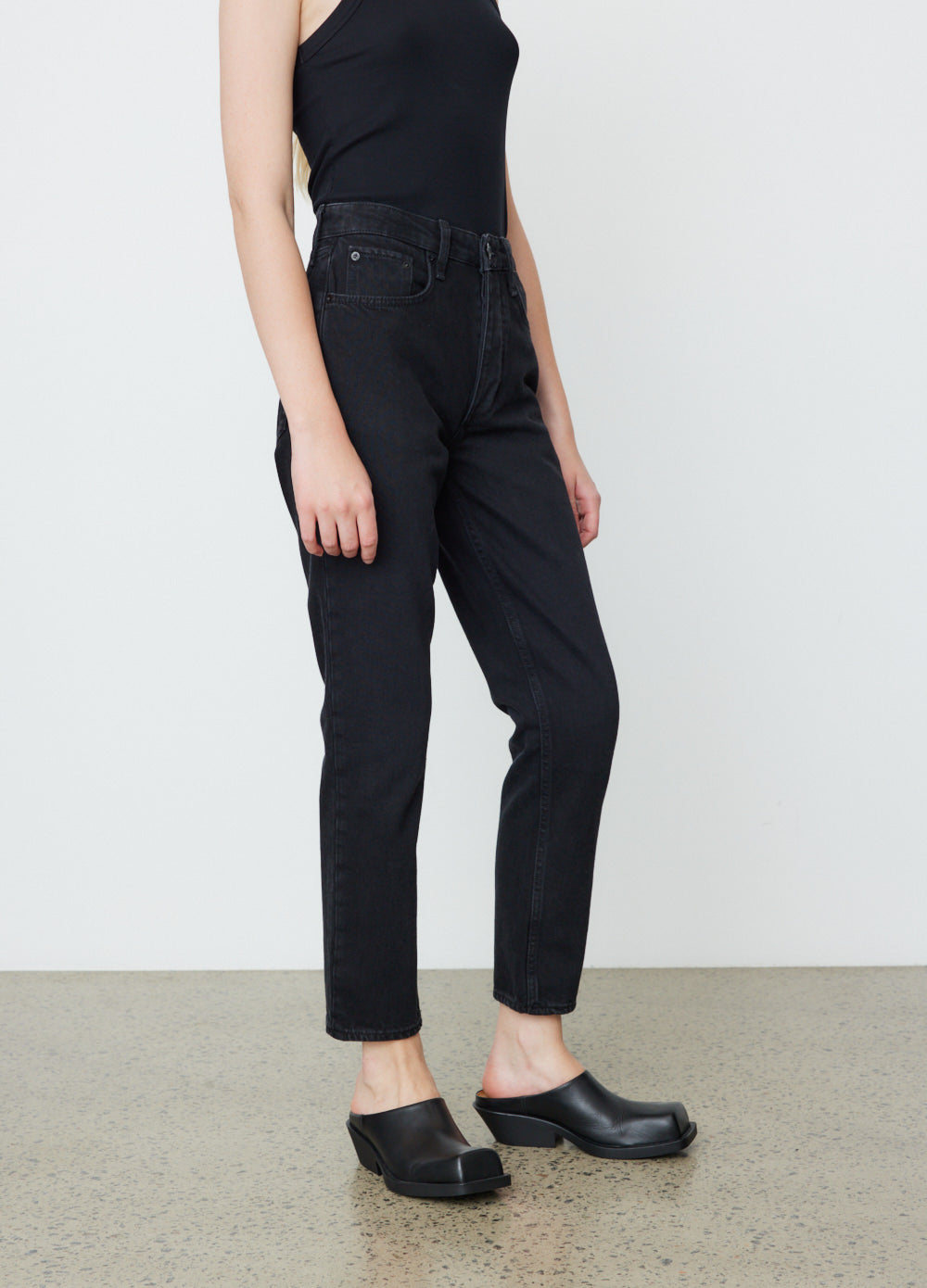Nina High-Rise Ankle Cigarette Jeans