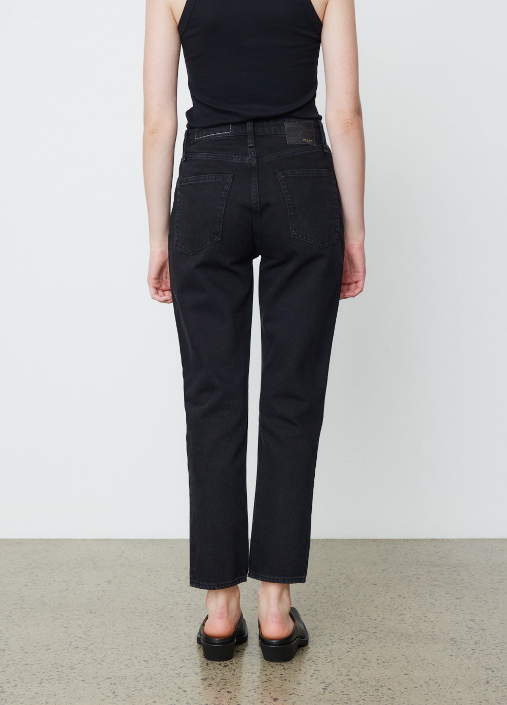 Nina High-Rise Ankle Cigarette Jeans