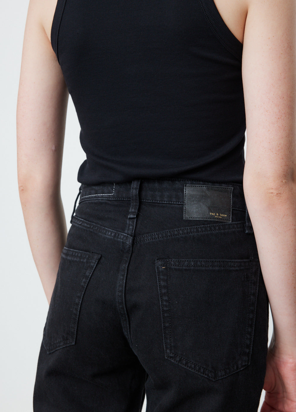 Nina High-Rise Ankle Cigarette Jeans