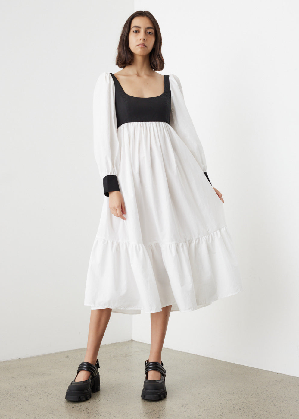 Fortuna Dress White