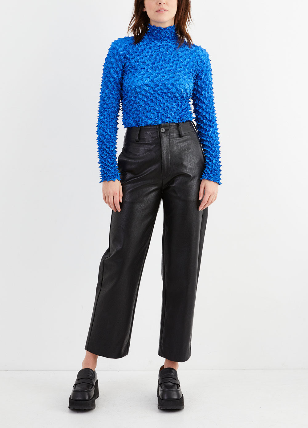 Shibori Turtleneck