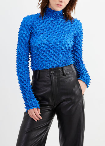 Shibori Turtleneck