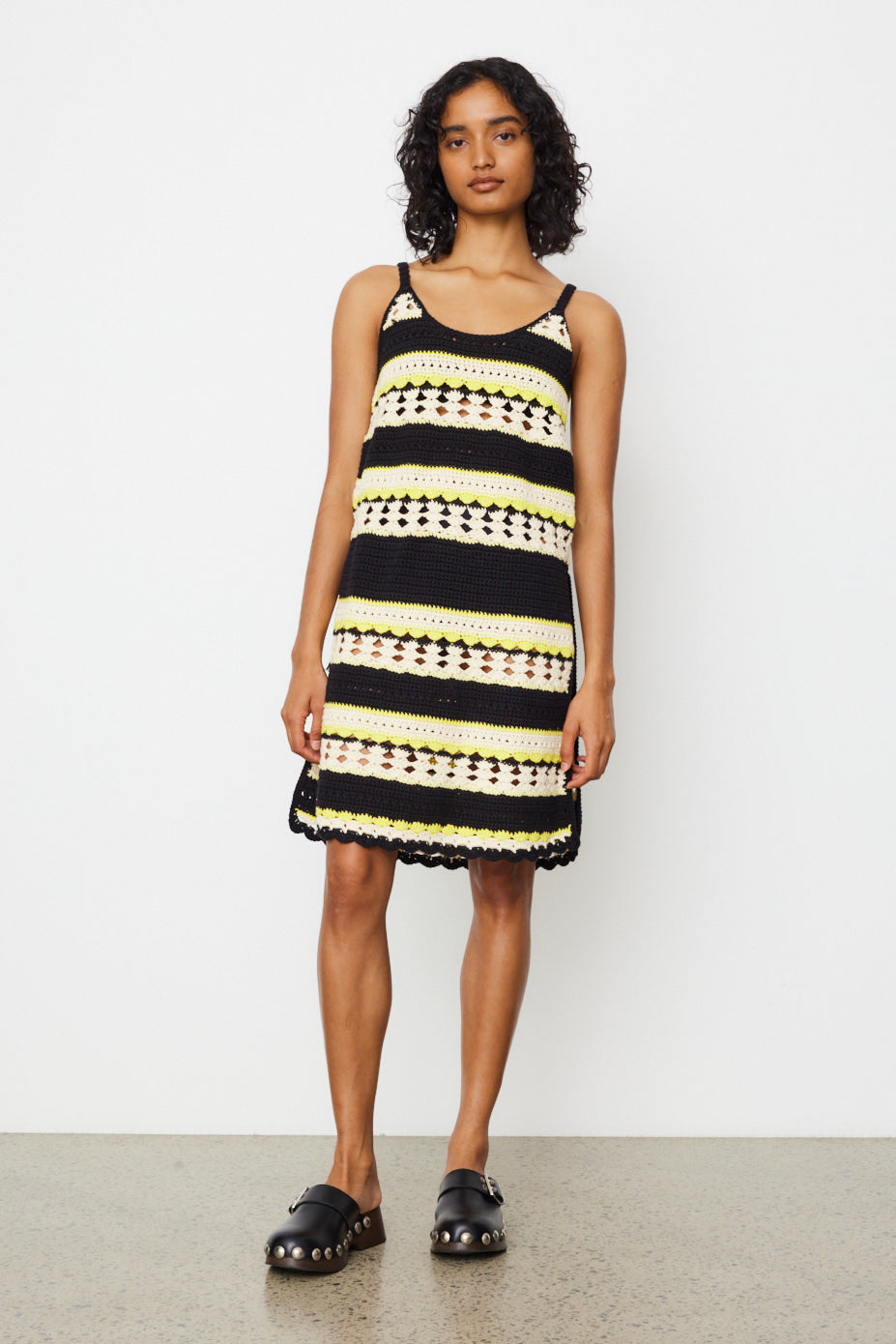 Crochet Cover Up Slip Dress