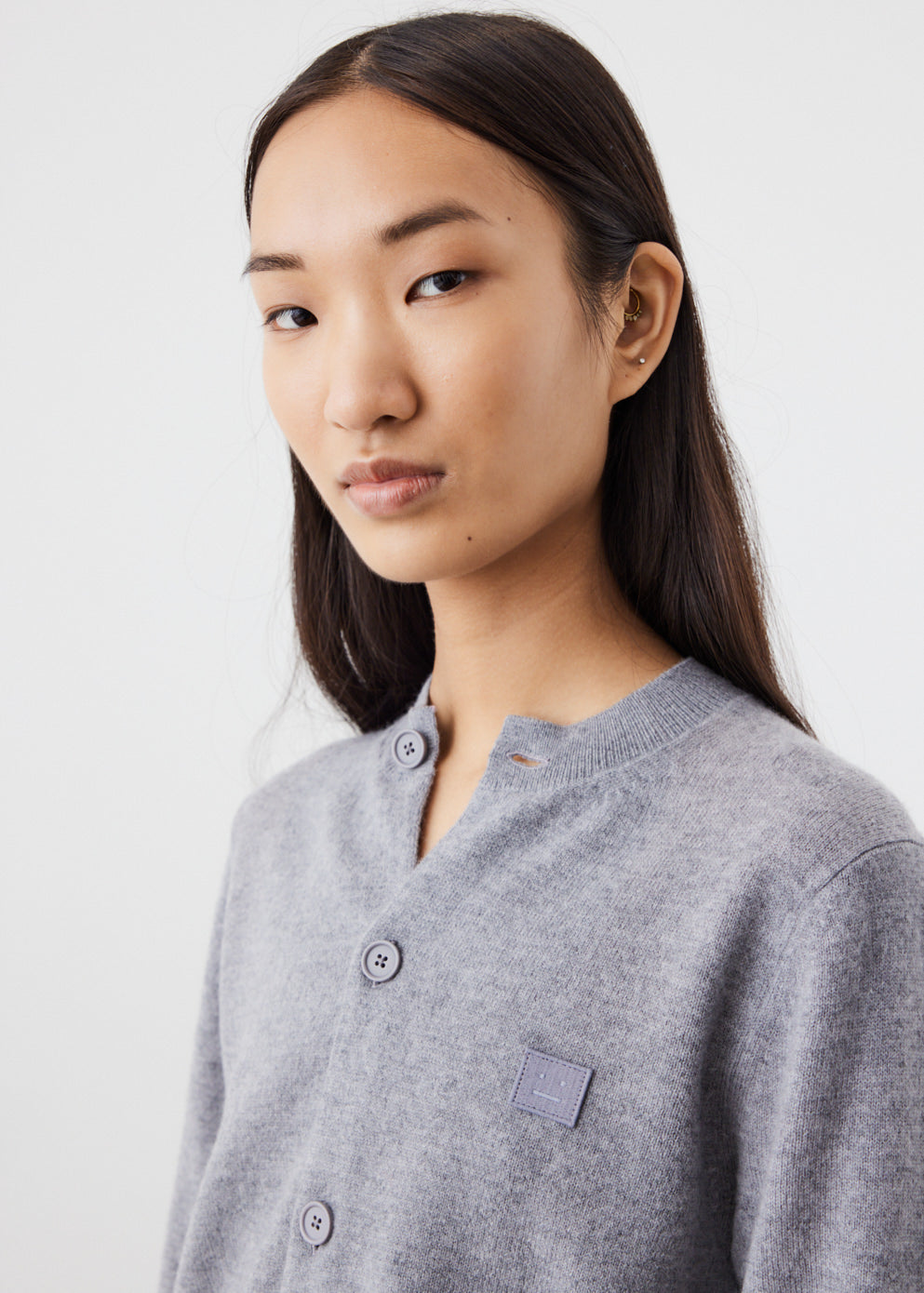 Face Knitted Cardigan