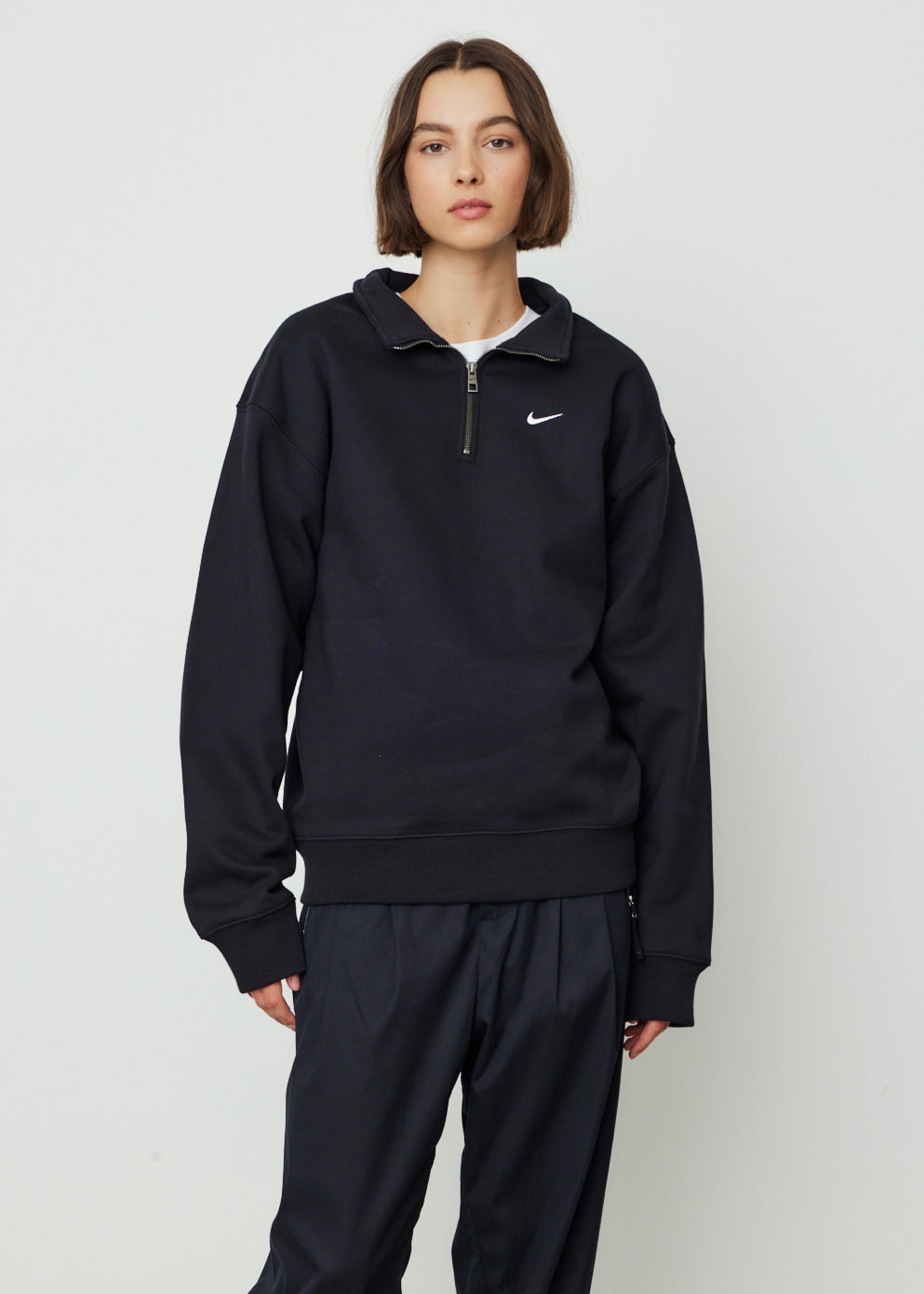 Solo Swoosh Quarter Zip Sweatshirt