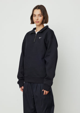 Solo Swoosh Quarter Zip Sweatshirt