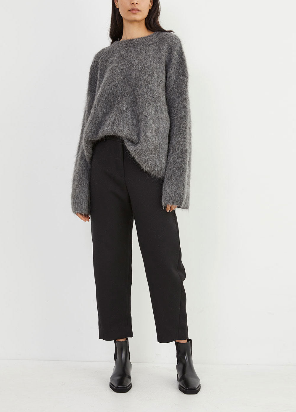Boxy Alpaca Knit