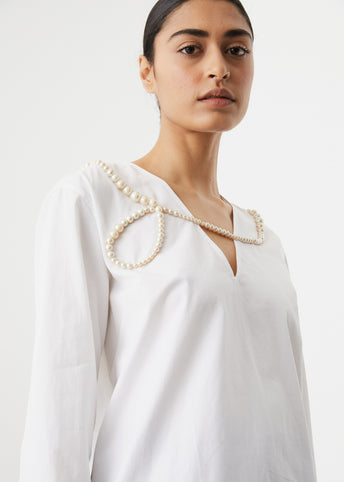 Campo Pearl Embellished Blouse