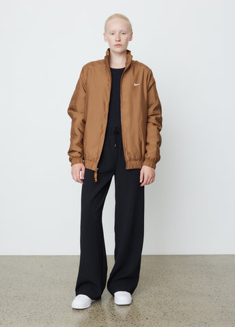 Solo Swoosh Satin Bomber Jacket