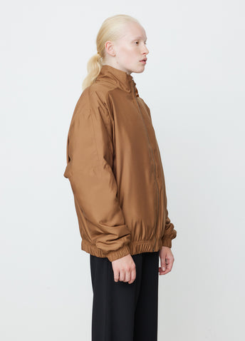 Solo Swoosh Satin Bomber Jacket