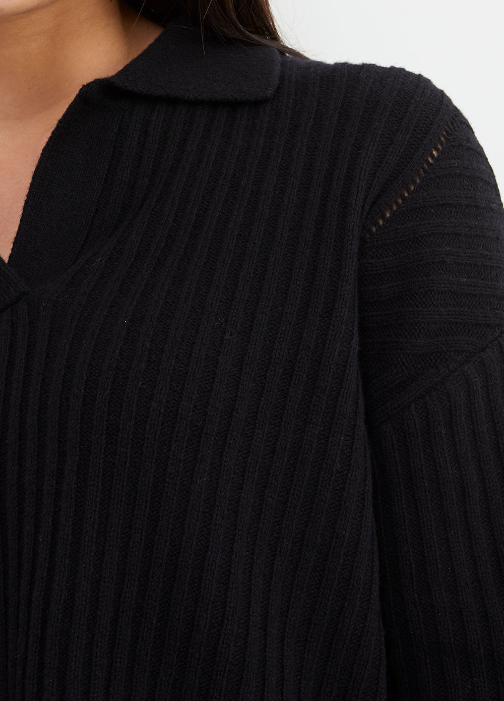 Maxine Ribbed Polo