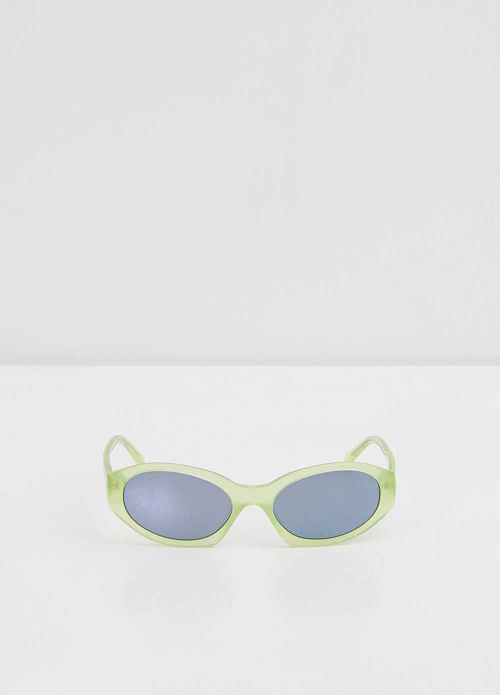 x Linda Farrow Oval Sunglasses