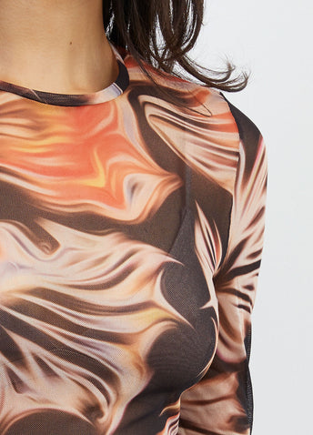Platigyra Print Long-sleeve T-shirt