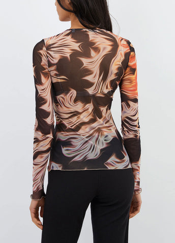 Platigyra Print Long-sleeve T-shirt