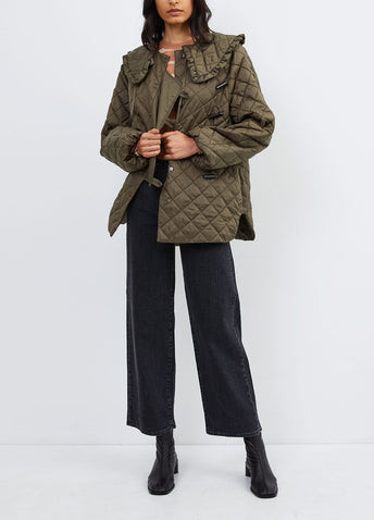 Ripstop Quilted Coat