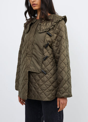 Ripstop Quilted Coat