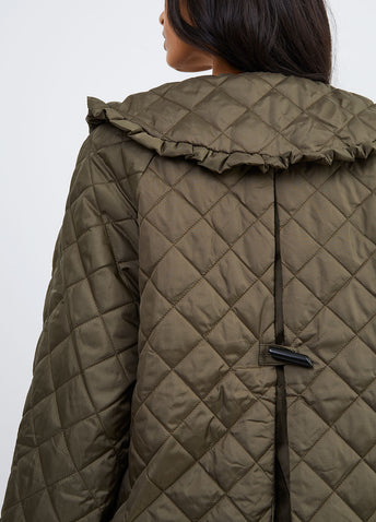 Ripstop Quilted Coat