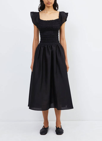 Tea Length Smock Dress