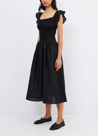 Tea Length Smock Dress