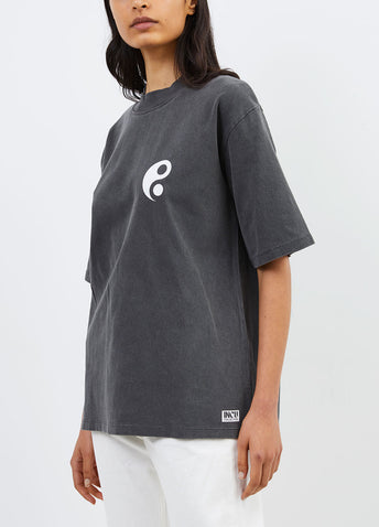 Bria Yin Yang Printed T-shirt