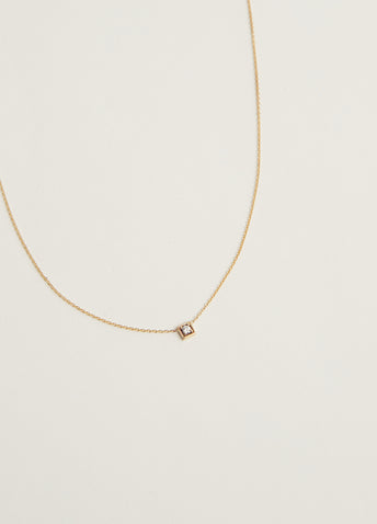 Deco Diamond Necklace