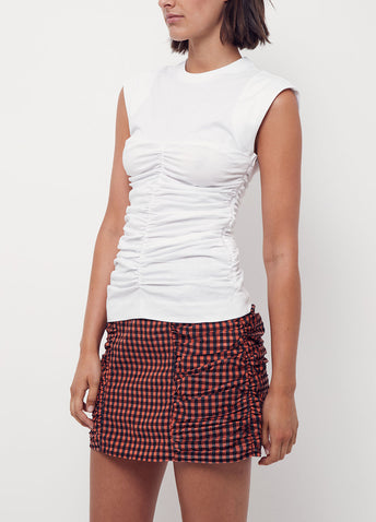 Ruched Fitted Top
