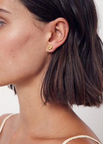 Night Sun Stud Earrings