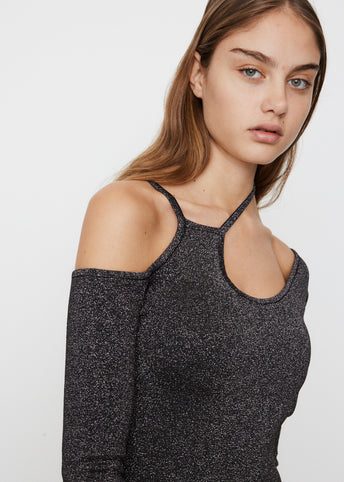 Cut Out Detail Asymmetric Dress