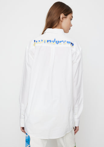 x Run Hany Chest And Back Embroidery Shirt