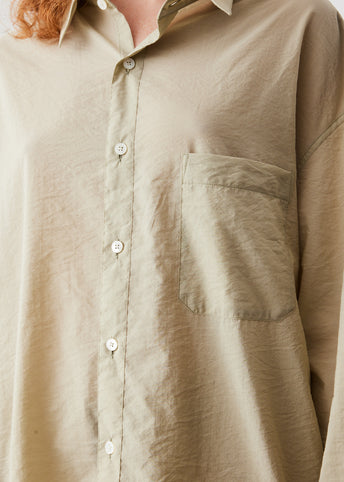 Regular Collar Long Sleeve Shirt