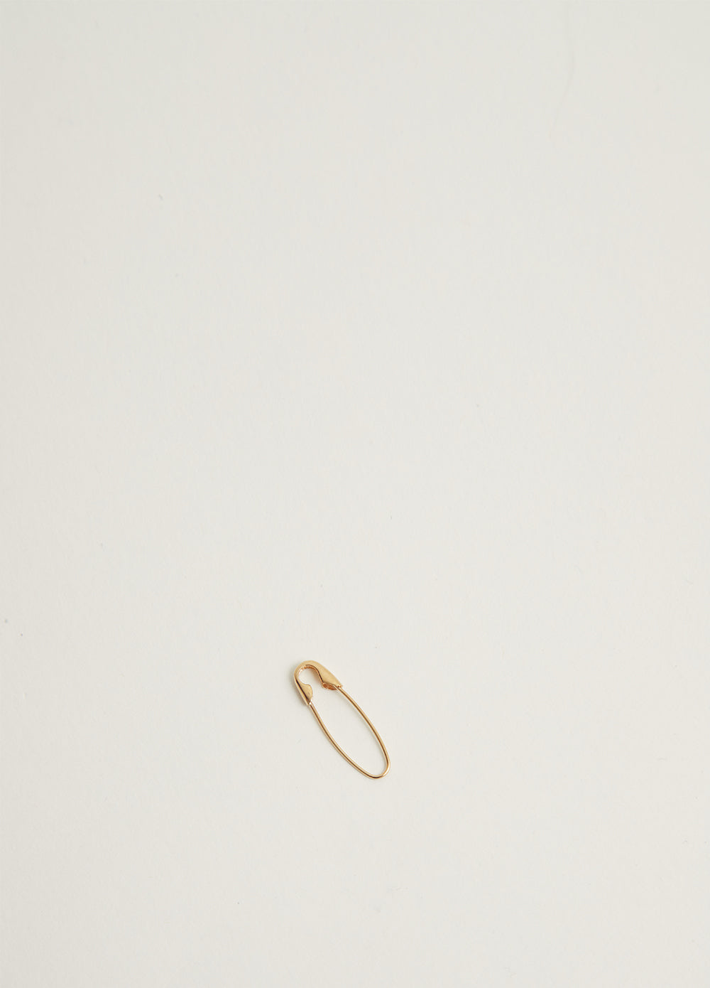 Large Safety Pin Earring