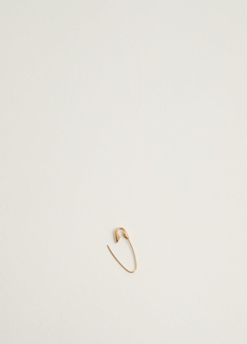 Large Safety Pin Earring